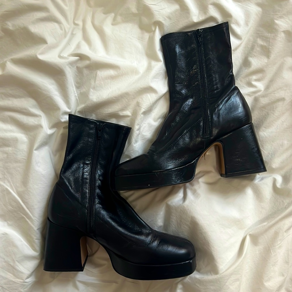 TopShop Heeled Boots